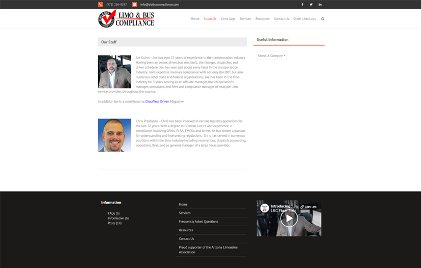 Limo and Bus Compliance screenshot 1